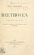 Beethoven - Pièce en trois actes, en vers, représentée pour la première fois sur le Théâtre national de l'Odéon, le 9 mars 1909