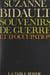 Souvenirs de guerre et d'Occupation