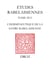 Etudes rabelaisiennes - Tome XLV, "Difficile est saturam non scribere" : L'Herméneutique de la satire rabelaisienne