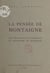 La pensée de Montaigne - Conférence à l'occasion du IVe Centenaire de Montaigne