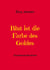 Blut ist die Farbe des Goldes