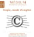 Copie, mode d'emploi (Médium n°32-33, octobre-décembre 2012)