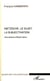 Nietzsche, le sujet, la subjectivation - Une lecture d'"Ecce homo"