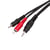 Shiver - Câble 1 jack 3,5 mm stéréo / 2 RCA - longueur 3m