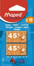 10 Lames 45° pour outil de coupe