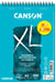 Bloc XL Aquarelle A5 14.8 x 21 cm - 20 feuilles - Canson - 300 g/m² - Blanc