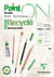 Bloc dessin multi techniques en papier recyclé - 30 feuilles - A5 - Paint On