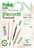 Bloc dessin A4 - 30 feuilles - papier blanc - 100% recyclé - PaintON