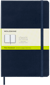 Carnet - 13 x 21 cm - Moleskine- 240 pages unies - couverture rigide - bleu saphir