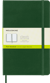 Carnet - 13 x 21 cm - Moleskine- 240 pages unies - couverture rigide - vert myrte