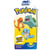 Pokémon - Mon carnet de jeux et d'activités avec stickers - Salamèche, Carapuce et Bulbizarre