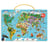 Ma carte du monde magnétique en puzzle - Je découvre le monde avec Loup