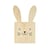 Pot à crayon lapin - bois – 15 x 15 x 15 cm – Collection Pâques enfants – Créalia