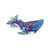 PUZZLE BOIS RAINBOW 125P BALEI