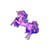Rainbow Puzzle en bois - Licorne - 110 pièces