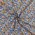 Coupon de tissu Domotex - Imprimé - Coton - Bleu foncé - 100 x 150 cm