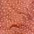 Coupon de tissu en double gaze Domotex - Imprimé - Coton - Marsala/blanc - 100 x 130 cm