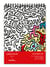 Bloc coloriage - Keith Haring Noël 2023 - A5 14.8 x 21 cm - 200 g/m² - Caran d'Ache
