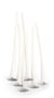 Lot de 6 mèches pour bougie Graine Créative - 15 cm