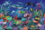 Puzzle 500 pièces en bois - monde marin