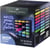 Coffret 16 surligneurs Textliner + présentoir de bureau - Faber-Castell - Metallic, Pastel, Neon