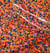 Coupon Tissu Promod Couture - Viscose Crinkle - Fleurs avec fond noir - 3m x 122cm