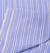 Coupon Tissu Promod Couture - Voile de coton - Rayé bleu - 3m x 157 cm