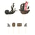 6 decorations pirates pour gat