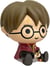 Tirelire Plastoy - Harry Potter Chibi et vif d'or - 16 cm