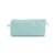Trousse 1 compartiment Cultura - Velours vert menthe