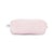 Trousse rectangulaire 2 compartiments Cultura - Velours vieux rose
