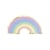 Lot de 16 serviettes - Arc-en-ciel - Tim & Puce Factory