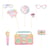 Lot de 8 accessoires Photobooth 90's party - Tim & Puce Factory