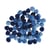 Lot de 60 pompons Rayher - Ø 1,5 cm - Assortiment bleu