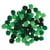 Lot de 60 pompons Rayher - Ø 1,5 cm - Assortiment vert