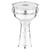 Meinl Darbouka - 20,5 x 34 cm - peau synthétique - aluminium martelé main - clé d'accord