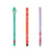 Lot de 3 stylos à encre effaçable Legami - Animaux marins - Turquoise, noir et lilas -  Pointe moyenne