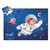 Puzzle 36 pièces - Un astronaute dans la lune - Djeco