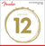 Fender - Jeu de 6 cordes 80/20 Bronze Acoustic String 70L .012 - .052