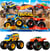 Monster Trucks double démolition Hot Wheels - Mattel - Modèle aléatoire - Vendu à l'unité