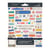 Lot de 12 planches de stickers Draeger - L'organisation en stickers : mon année