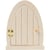 Mini porte arrondie avec charnières Créativ Company 