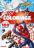 Marvel Spider-Man - Coloriage avec plus de 100 stickers (Spider-Man et Spider-Girl)