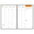 Agenda semainier 2026 Oxford - Noir - 16 x 24 cm - International