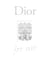 Dior for ever