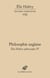 Philosophie anglaise : Elie philosophe IV : Oeuvres complètes VIII