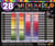 Lot de 28 marqueurs à peinture acrylique Tooli-Art - Pointe extra-fine 07 mm - Couleurs vives - Fleurs sauvages