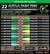 Lot de 22 marqueurs à peinture acrylique Tooli-Art - Pointe extra-fine 07 mm - Vert