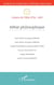 Cahiers de l'IREA Tome 26 : débat philosophique (édition 2019)
