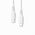 Câble USB-C / USB-C 1m blanc Cultura